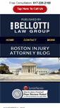 Mobile Screenshot of bostoninjuryattorneysblog.com